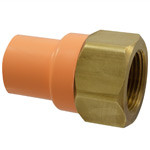 5003-2-BI 3/4 SP FEM AD SPGXFNPT FP-CPVC, Mechanical Adapter - BlazeMaster CPVC, Spigot, Threaded M x FNPT, 5003-2-BI  - Box of 10