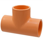 5011R 1-1/2X1-1/4X3/4 TEE SXSXS FP-CPVC, Tee - BlazeMaster CPVC, 5011, 5011R  - Box of 5