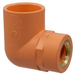 5007-3S-BT 1X3/4 BRASTIC SH 90 FP-CPVC, BRASTIC 90 Degrees  Elbow Sprinkler Head Adapter - BlazeMaster CPVC, S x FNPT, 5007-3-S-BT  - Box of 50