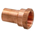 PC603-2R 1/2x3/4 FTGXF ADAPTER WROT, Extended Adapter FTG x F - Wrot Copper, PC603-2  - Box of 150