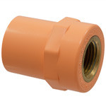 5003-2S-BI 1X1/2 SP SHA SPGXFNPT FP-CPVC, Sprinkler Head Adapter - BlazeMaster CPVC, Female Spigot, Threaded M x FNPT, 5003-2-S-BI  - Box of 50