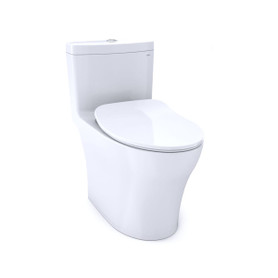 Toto MS646234CUMFG#01 Aquia IV Elongated Dual 0.8, 1-GPF 1-Piece Toilet, With Seat
