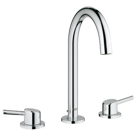 2021700A Concetto 8" Widespread Two-Handle L-Size Bathroom Faucet in StarLight Chrome
