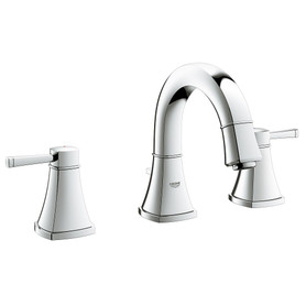 2041800A Grandera 8-in Widespread Two-Handle S-Size Bathroom Faucet in StarLight Chrome