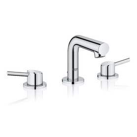 20572001 Concetto 8" Widespread Two-Handle Bathroom Faucet in StarLight Chrome