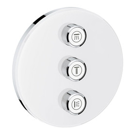 Grohe 29152LS0 Grohtherm SmartControl Triple Volume Control Trim in Moon White