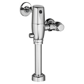1.28 / 1.1 GPF Base Model Exposed AC Toilet Flush Valve with Dual Flush in Polished Chrome