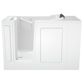 2848.105.CLW 28-in. x 48-in. Walk-In Air Spa and Whirlpool Massage Bathtub with Left-Hand Drain in White