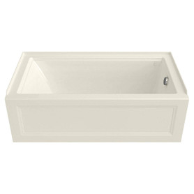 60 x 32" Right Drain Bathtub in Linen