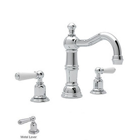 Rohl U.3720L-APC-2 Widespread Bathroom Faucet in Polished Chrome
