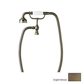Tub Filler Hand Shower in English Bronze