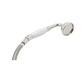Inclined Hand Shower and 60in Hose in Polished Nickel