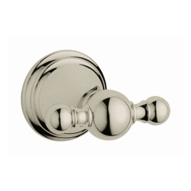 Robe Hook in Brushed Nickel