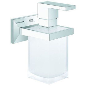 Holder with Soap Dispenser in Chrome