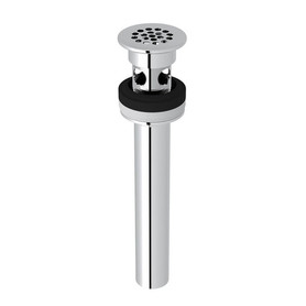 Slotted Grid Drain in Polished Chrome