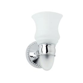 1581N/PC 5.25in Wide Reversible Wall Sconce in Polished Chrome