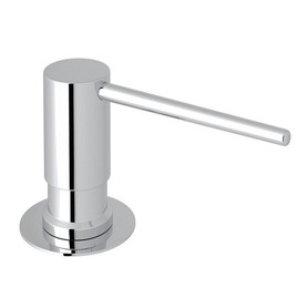 Shrouded Soap/Lotion Dispenser in Polished Chrome