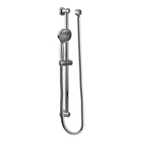 3668EP Single Function Hand Shower Package with Hose and Slide Bar in Chrome