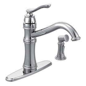 7245C Chrome One-Handle Kitchen Faucet