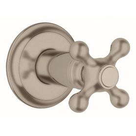 Grohe 19827EN0 Seabury Volume Control Trim with Cross Handle in Brushed Nickel