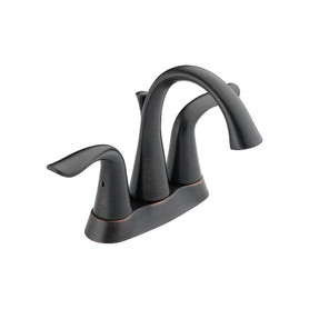 2538-RBMPU-DST Two Handle Centerset Lavatory Faucet - Metal Pop-Up in Venetian Bronze