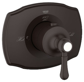Shower Thermostatic Trim with Control Module in Oil Rubbed Bronze