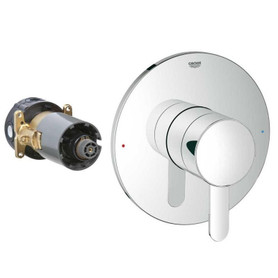 Single Funtion Pressure Balance Valve Trim with Control Module in Chrome