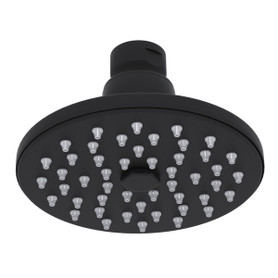 4" Rodello Circular Rain Showerhead in Matte Black