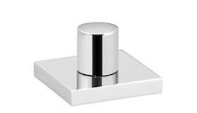 Two-way diverter for deck mounting, In Platinum