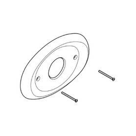 08367000 Escutcheon in Chrome