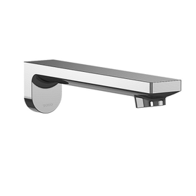 Wall-Mount Electronic Bathroom Faucet with 10s Controller and Thermostatic Mixing Valve in Polished Chrome, 0.5 GPM