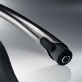 Kitchen Faucet With Pull-Down Spray 1.5 gpm in Anthracite/Stainless