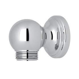 Wall Outlet for Riser in Polished Chrome
