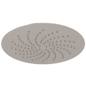 12" Slim Ultra Thin Round Rain Showerhead in Satin Nickel