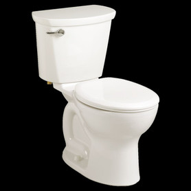 Round Front 1.6 Gpf 2-Piece Toilet, in White