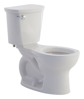 American Standard 215DA104.222 Cadet 1.28 GPF 2-Piece Round Front Toilet