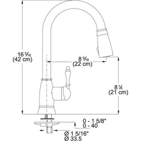 Franke FHPD100 Farm House Single-Hole Kitchen Faucet