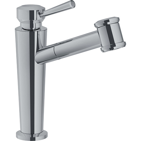 Absinthe Pull Out Kitchen Faucet in Polished Nickel