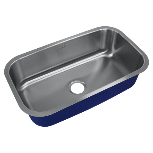 31.5-in x 18.31-in x 9-in 16 Gauge Super Single Bowl, Undermount Stainless Steel Kitchen Sink 31.5-in x 18.31-in x 9-in 16 Gauge Super Single Bowl, Undermount Stainless Steel Kitchen Sink