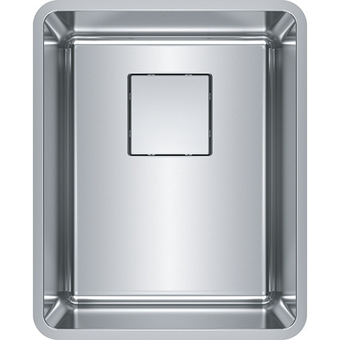 Pescara Um 14-in 18 Gauge Stainless Steel Single Kitchen Sink