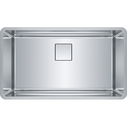 Pescara Um 31-in 18 Gauge Stainless Steel Single Kitchen Sink