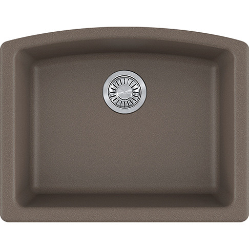 Ellipse Single-Bowl Undermount Sink In Granite Storm