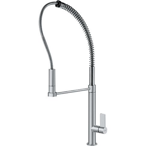 MasterChef Arc Spout Faucet In Satin Nickel