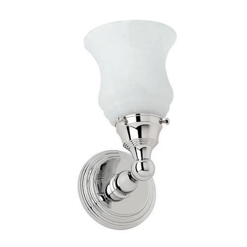 1182-1N/SN 1 Light Bathroom Sconce in Satin Nickel