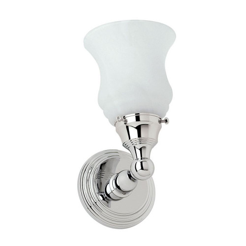 1182-1SO/SN 1 Light Bathroom Sconce in Satin Nickel