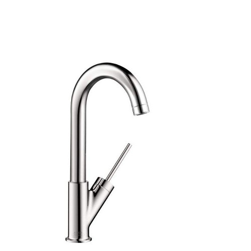High-Arc Bar Faucet with Quick Clean Aerator in Chrome
