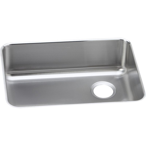 Elkay ELUH2317R Stainless Steel Single Bowl Undermount Sink in Lustrous Highlighted Satin Elkay ELUH2317R Stainless Steel Single Bowl Undermount Sink in Lustrous Highlighted Satin