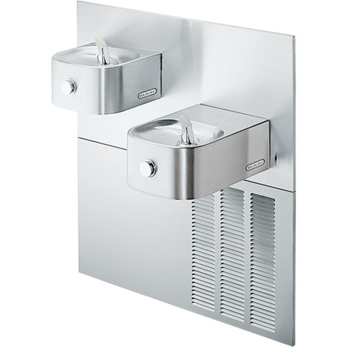 Elkay ERFP28K ADA Bi-Level Refrigerated Fountain in Stainless Steel Elkay ERFP28K ADA Bi-Level Refrigerated Fountain in Stainless Steel