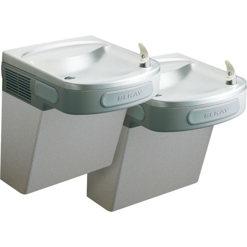 EZSTL8LFC Versatile Wall Mount Bi-Level ADA Cooler in Light Gray Granite