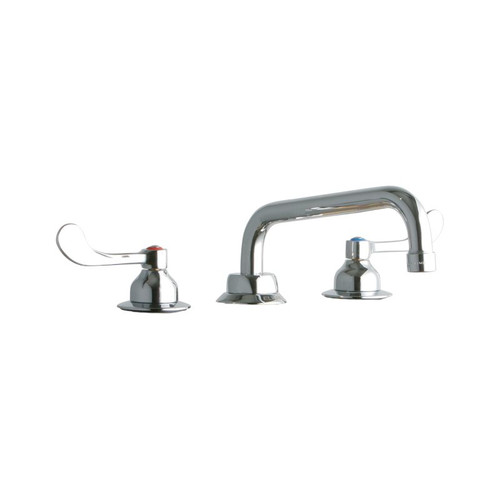 LK800TS08T4 Commercial 3-Hole Faucet in Chrome